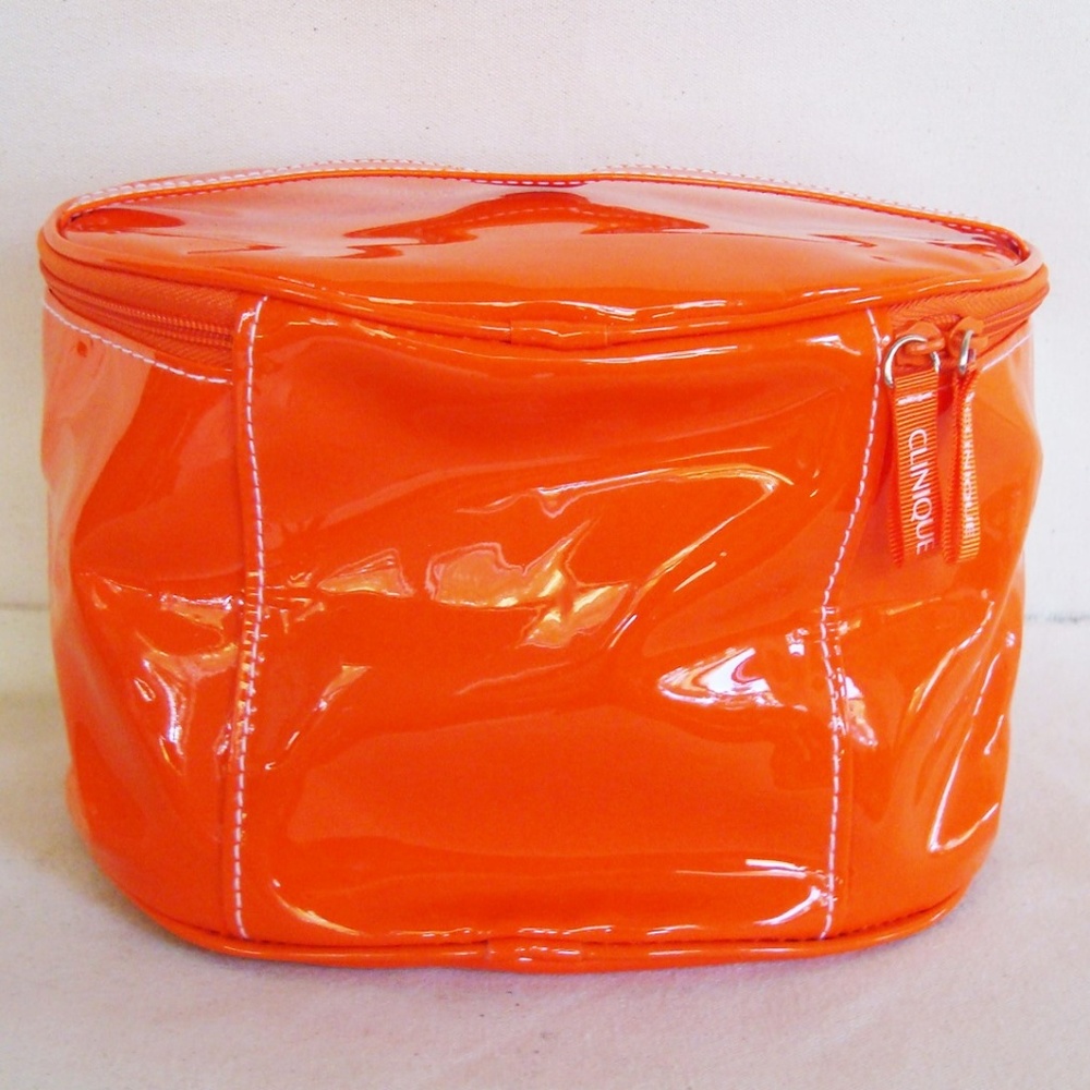 Orange Cosmetic Bag NWOT